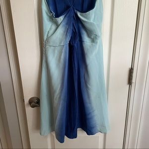 Bloomingdales Madison Marcus Blue Ombré Dress - very flattering!
